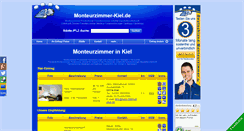 Desktop Screenshot of monteurzimmer-kiel.de